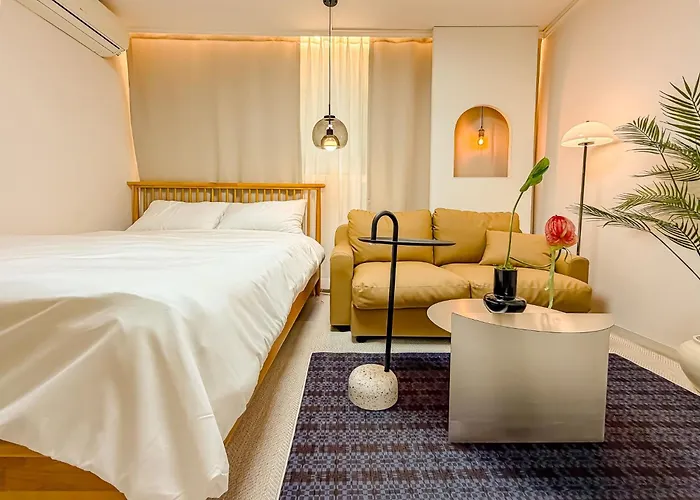 잠실 6인숙소, 종합운동장역 도보3분, 강남,성수20분,롯데월드,올림픽공원