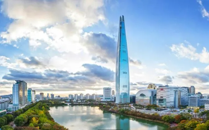 잠실 6인숙소, 종합운동장역 도보3분, 강남,성수20분,롯데월드,올림픽공원 Apartment