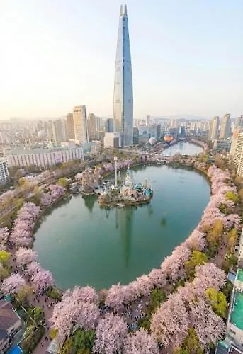 잠실 6인숙소, 종합운동장역 도보3분, 강남,성수20분,롯데월드,올림픽공원 * Seoul