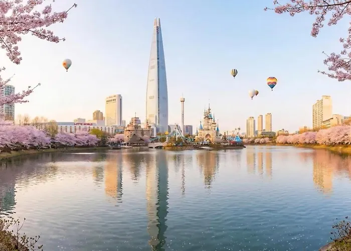 잠실 6인숙소, 종합운동장역 도보3분, 강남,성수20분,롯데월드,올림픽공원 *